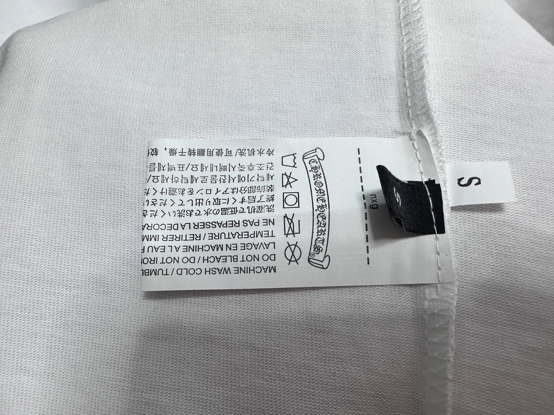 🅿️170 [Chrome heart*] Chrome heart 25ss early spring new short-sleeved T-shirt ·280g 100% cotton double yarn jersey fabric ·Special thickened 32 pieces of double-strand 1x1 thread in the same cylinder custom dyeing ·Double-needle stitching and cross-stitching technology ·Original main mark washed tag Color: Black White Size: S-XL